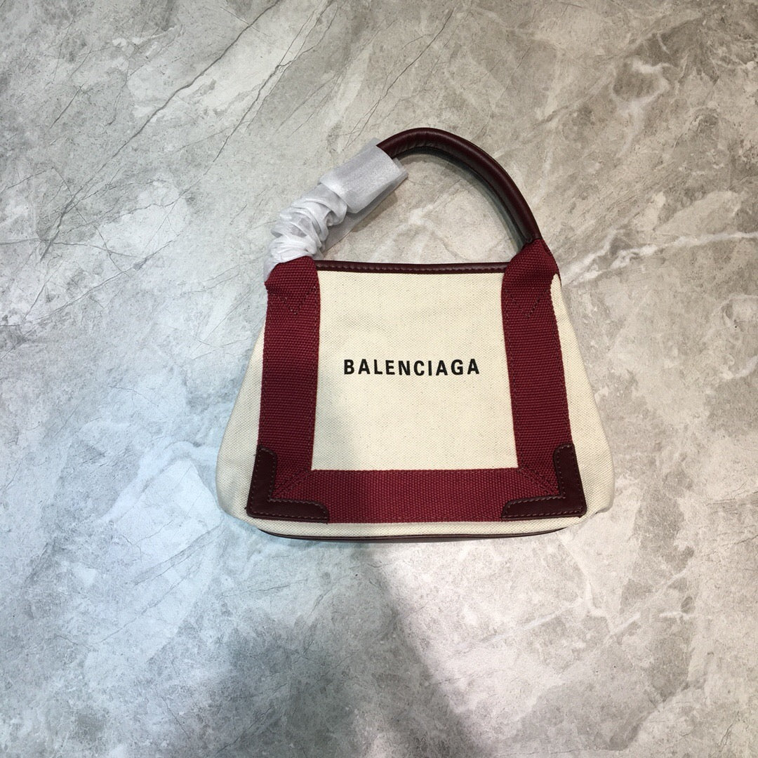 Top Quality Navy XS Tote Bag In Dark Red, For Women, Bags 12.6in/32cm