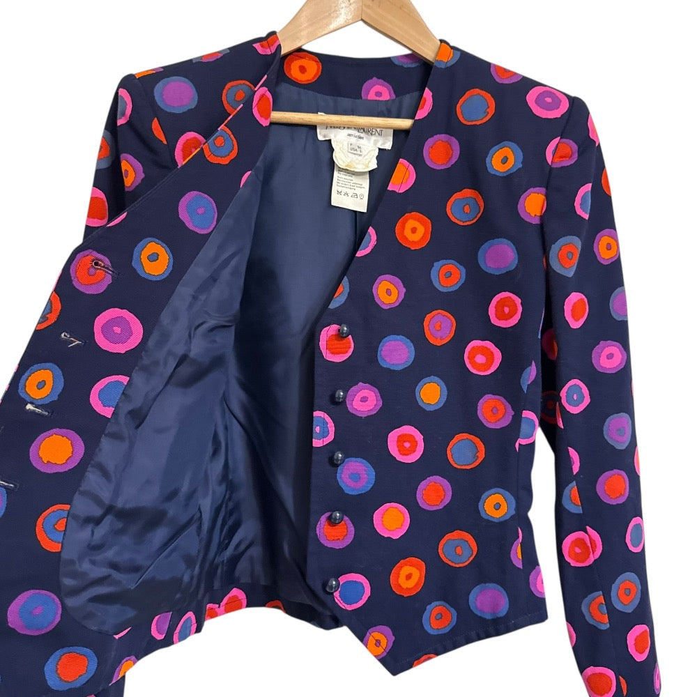 Yves Saint Laurent Jacket Skirt Set