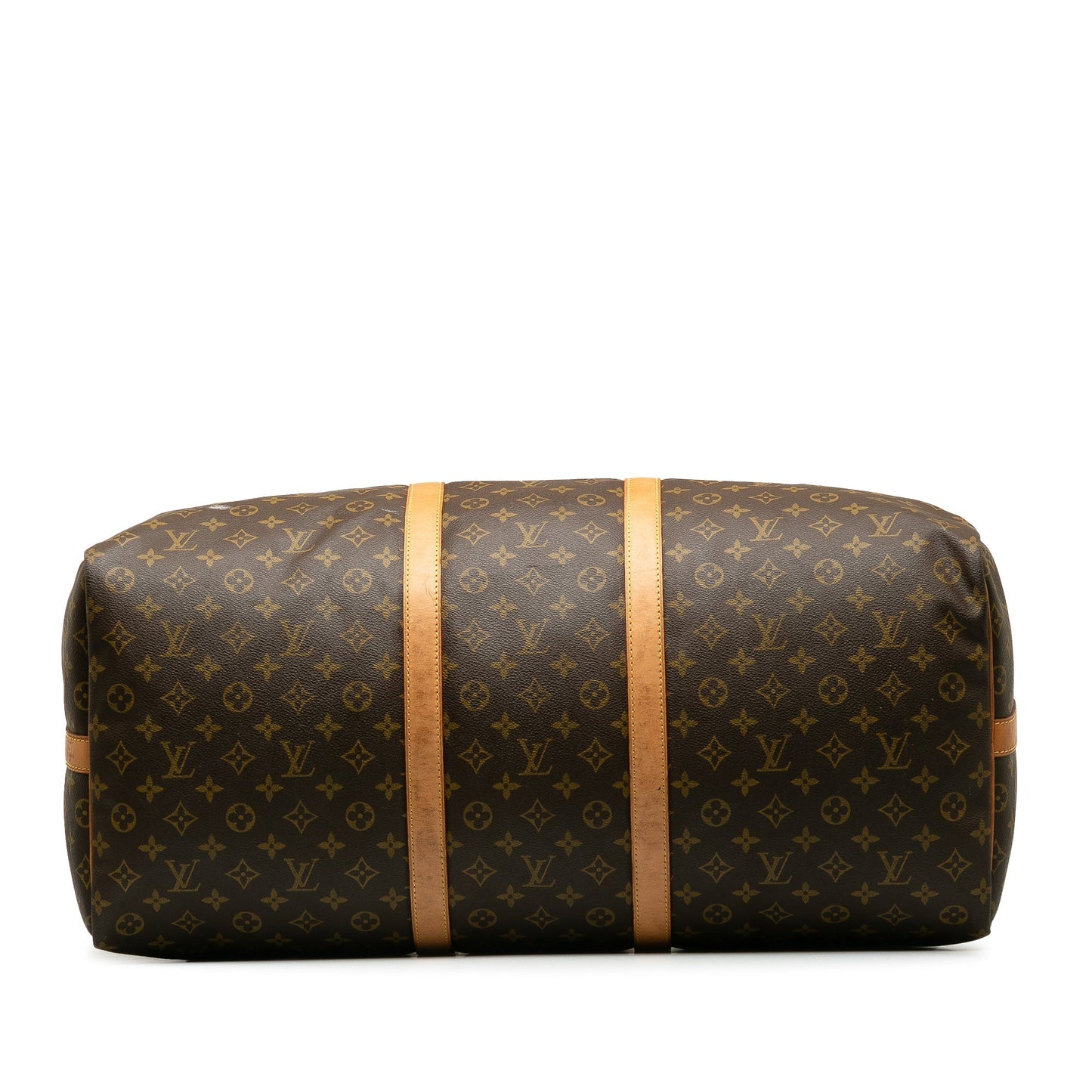 Brown Louis Vuitton Monogram Keepall Bandouliere 60 Travel Bag