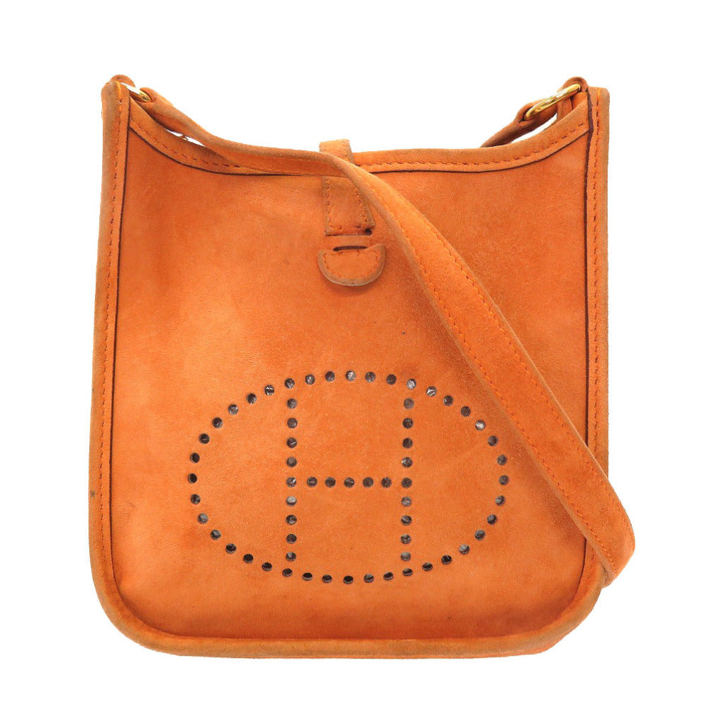 HERMES Shoulder Bag Doblis Orange Evelyn TPM Women d