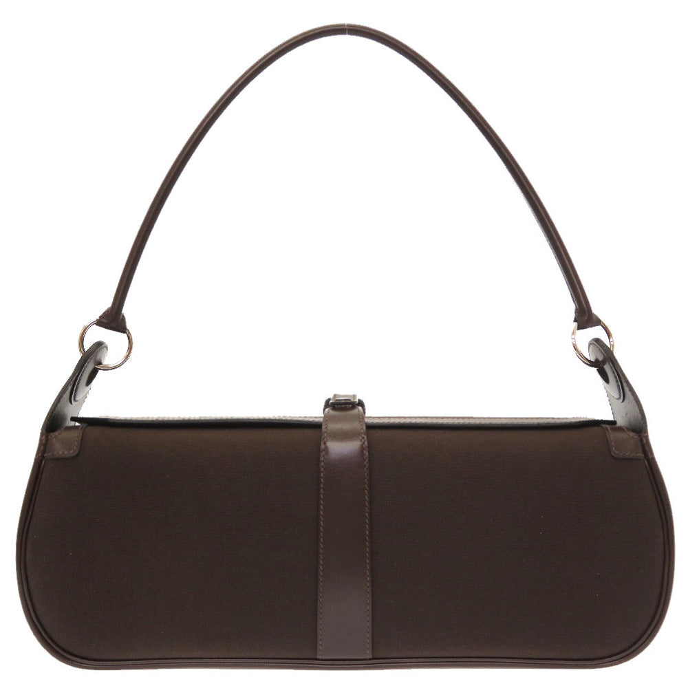 HERMES Shoulder Bag Towar Officier Brown rugby Women d