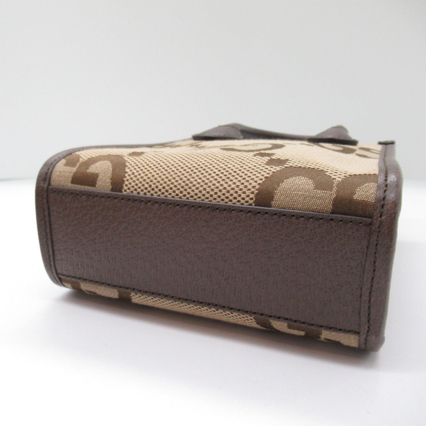 Gucci 2w Shoulder Shoulder Bag GG Canvas Beige/Brown 699406