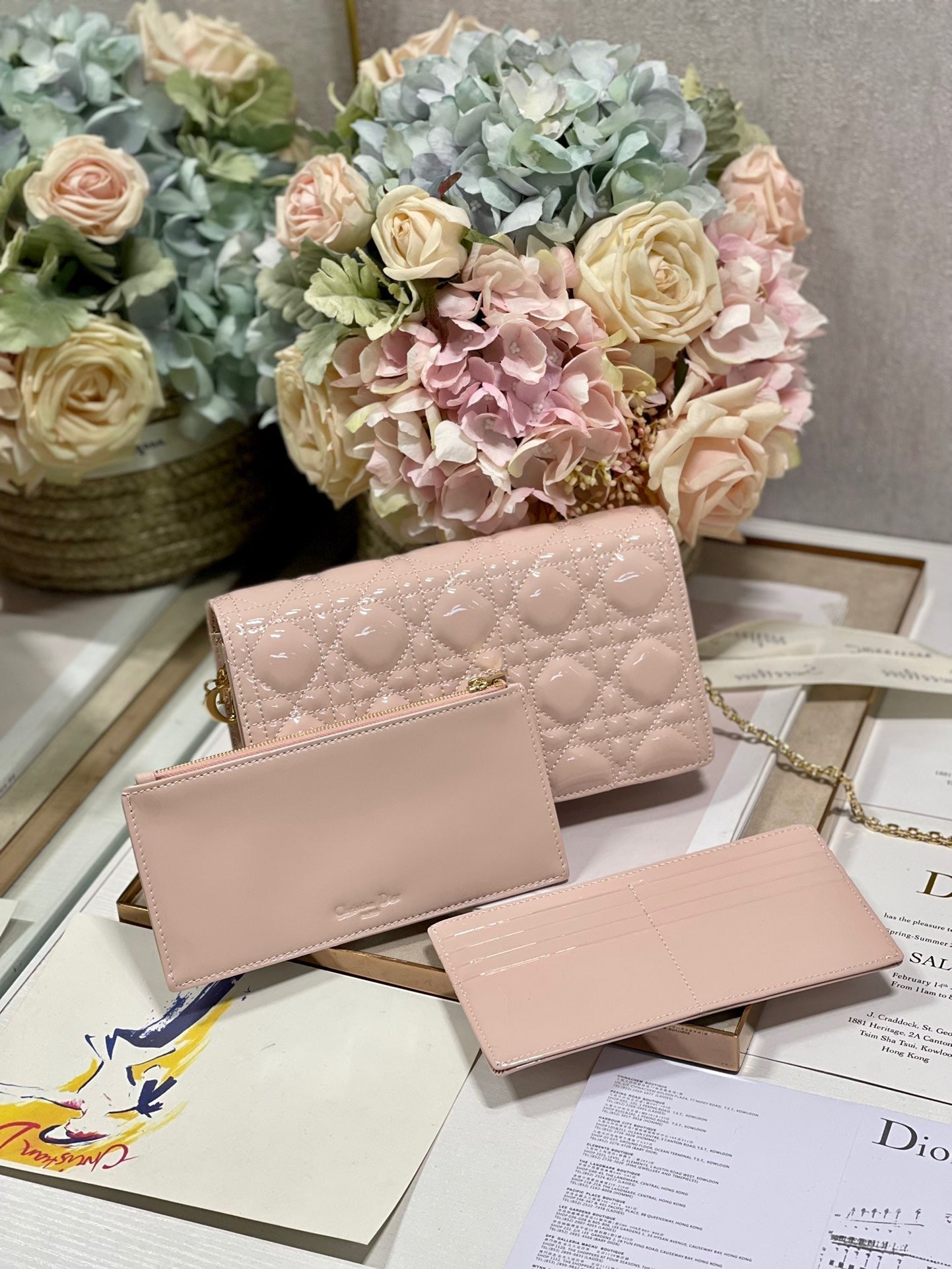 Top Quality Lady Pouch Scarlet, For Women, Womens Handbags 8.5in/21.5cm CD