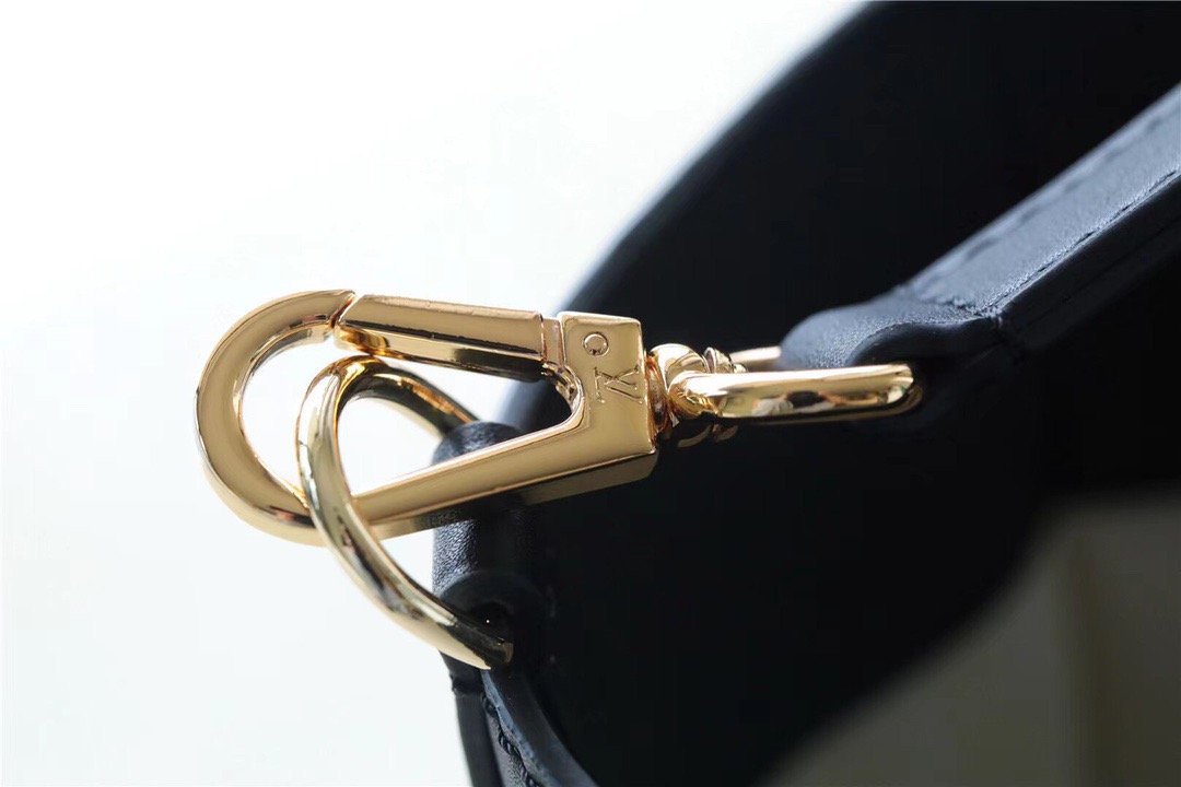 Top Quality On My Side MM Bag Monogram Flower For Women 31cm/12.2 Inches Caramel Black Top Quality M59842