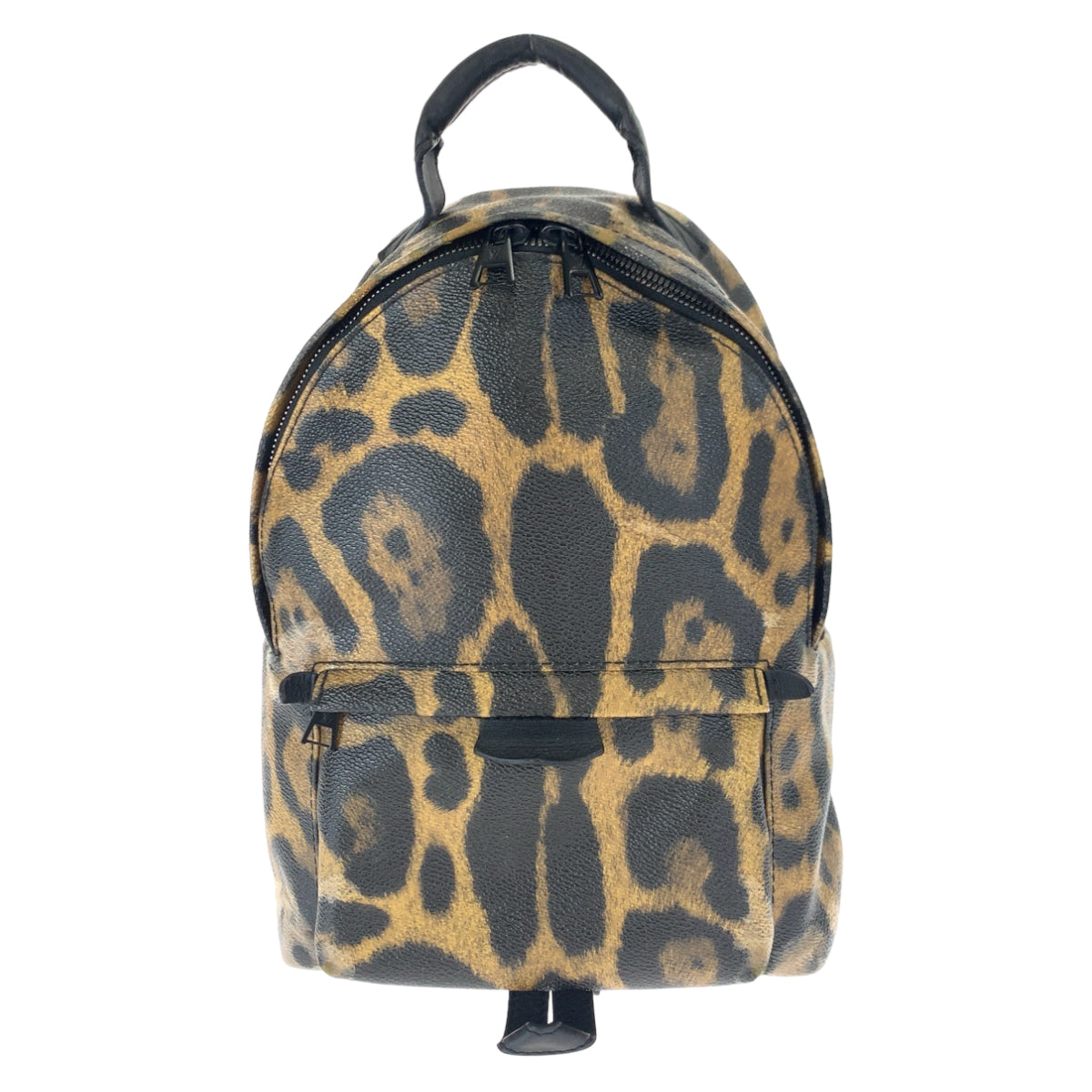 LOUIS VUITTON Backpack M52020 PVC Brown black Backpack Backpack Leopard Leopard Pattern Palm Springs PM Women d