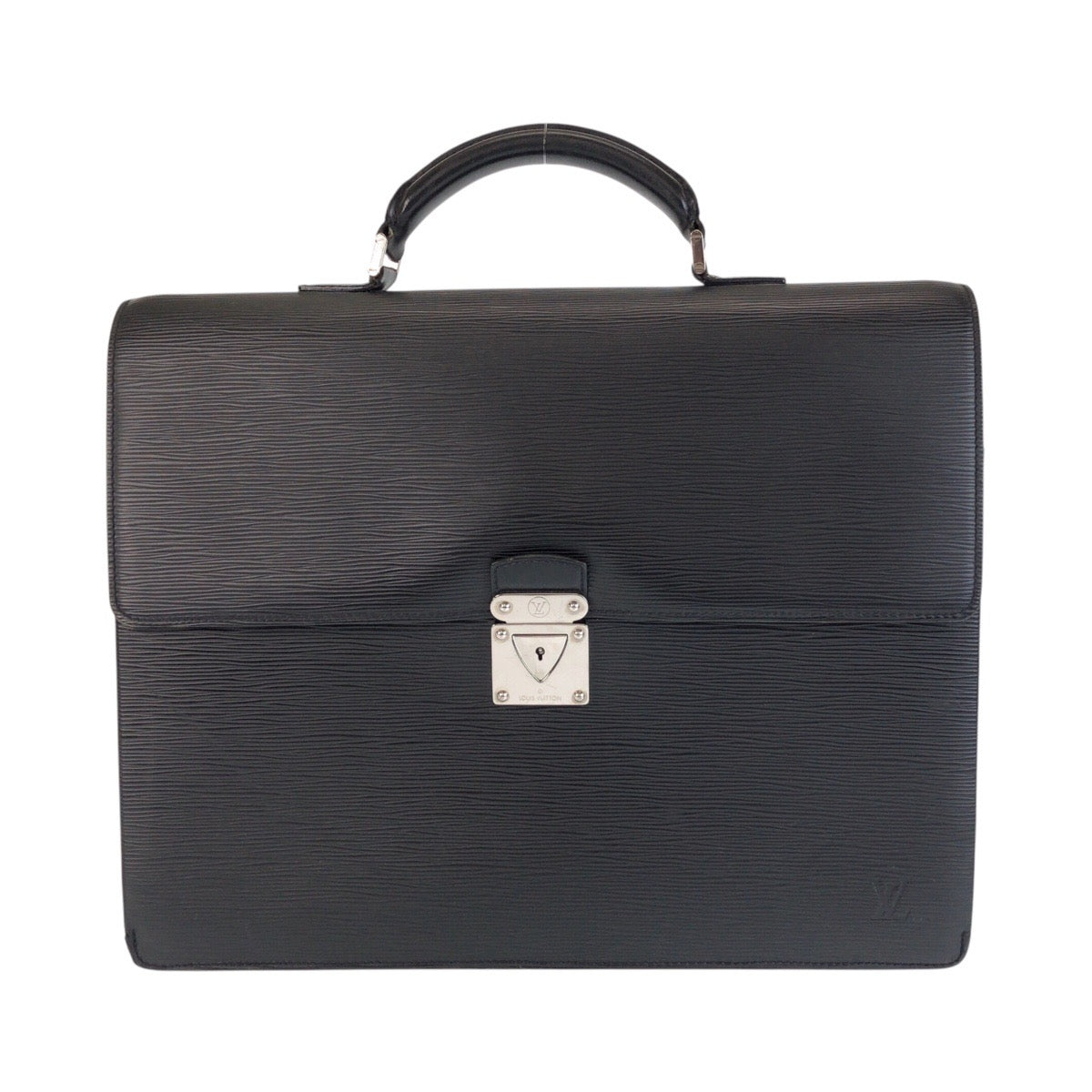 LOUIS VUITTON Business bag M54532 Epi Leather Noir Black SilverMetal Business bag briefcase Epi Robusto mens d