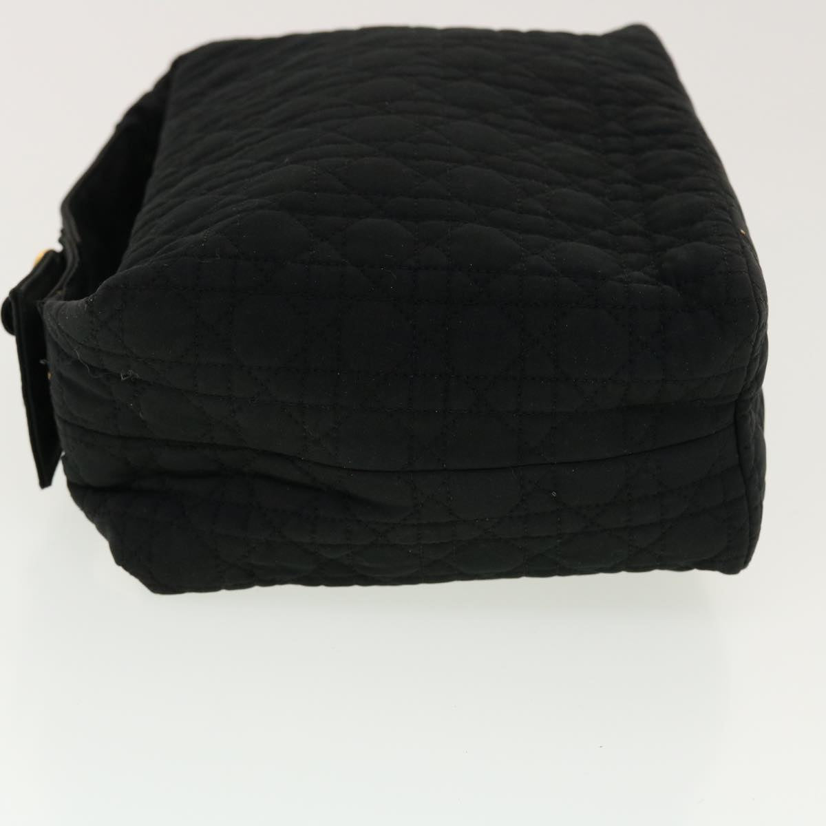 CHRISTIAN DIOR Hand Bag Nylon Black 42707