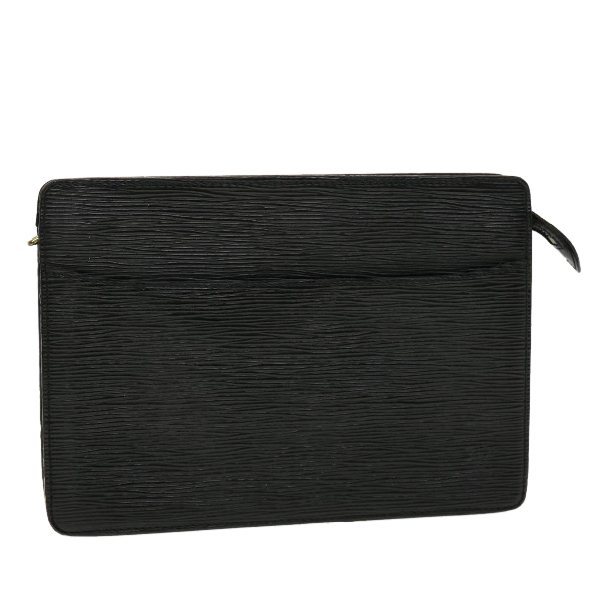 LOUIS VUITTON Epi Pochette Homme Clutch Bag Black M52522 LV 44943