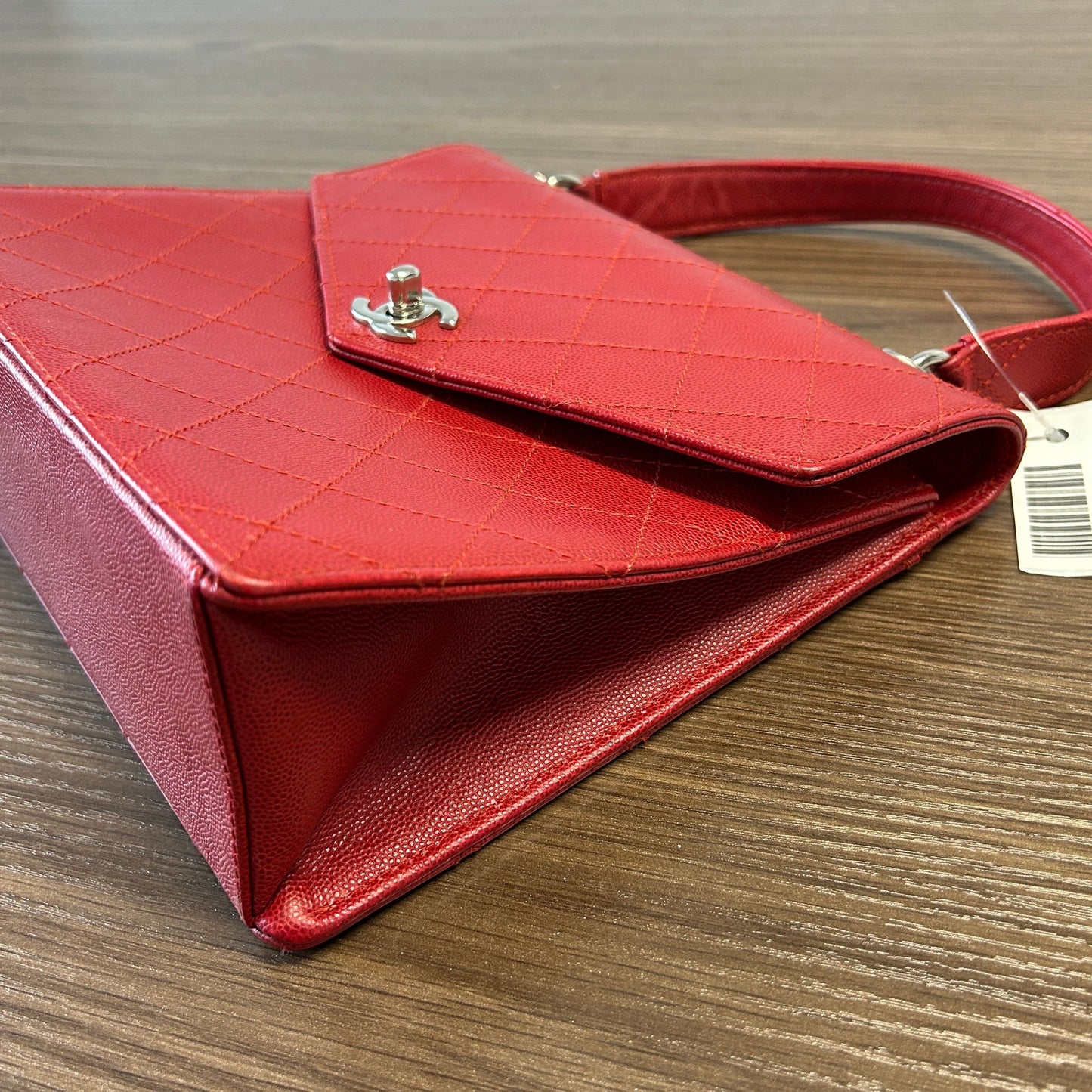 Chanel Leather HandBags Red LB122145