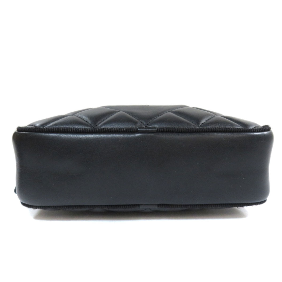 Chanel Chain Shoulder Bag Lambskin Black