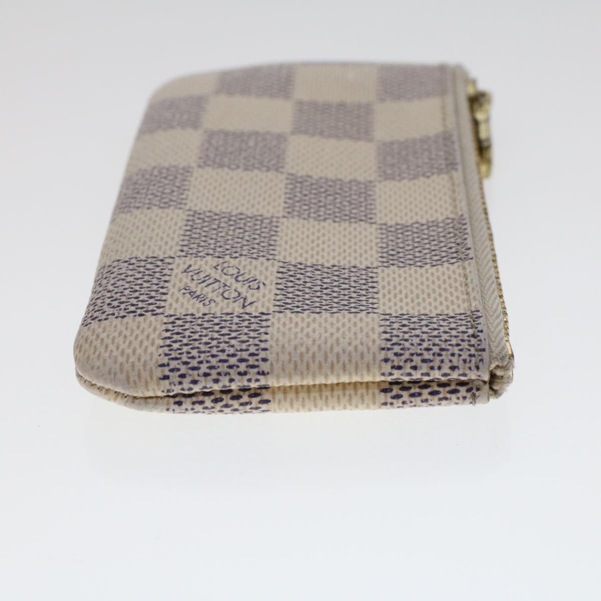 LOUIS VUITTON Damier Azur Pochette Cles Coin Purse N62659 LV 48481