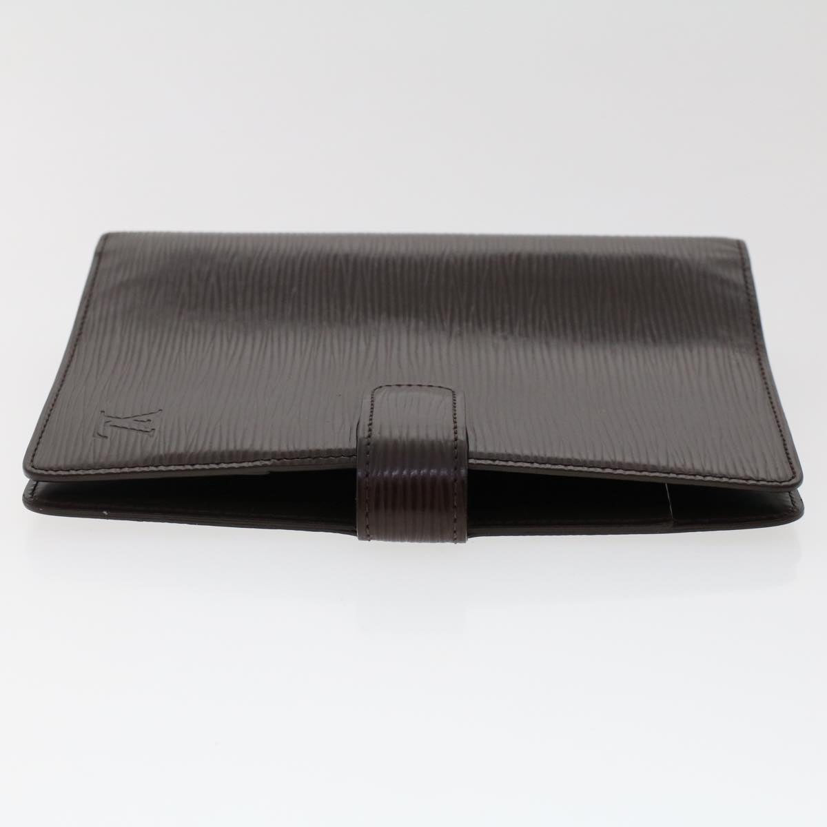 LOUIS VUITTON Epi Agenda MM Day Planner Cover Mocha R2004D LV 49124