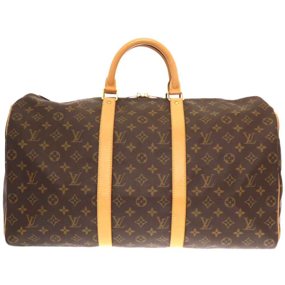 LOUIS VUITTON Boston Duffel bag M41426 Monogram canvas Brown Monogram Keepall 50 mens(Unisex) d