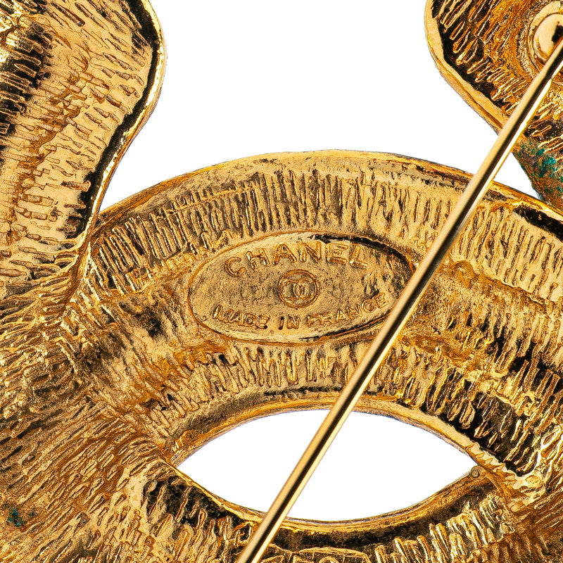 Chanel Coco Mark Matelasse Brooch