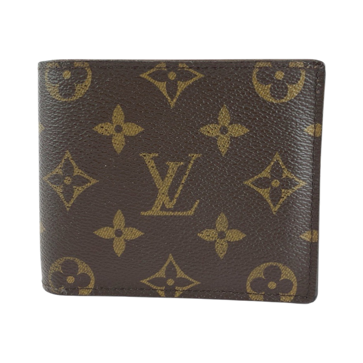 LOUIS VUITTON Bifold Wallet M61675 PVC Brown Folding wallet Compact wallet Monogram Portefeuille Marco mens d