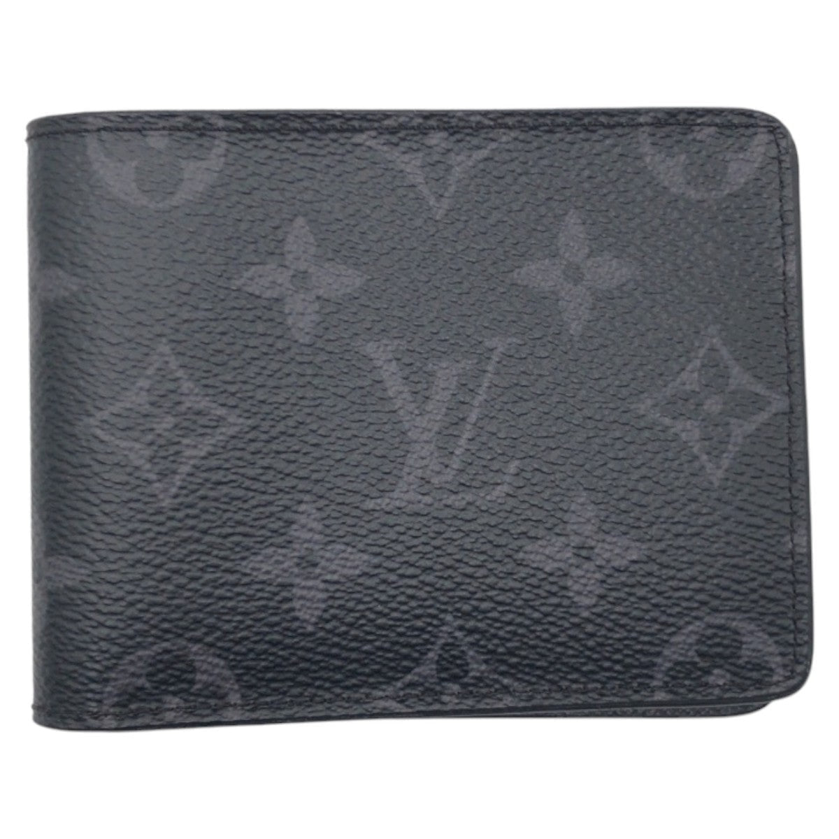 LOUIS VUITTON Bifold Wallet M62294 PVC Black black Bifold Wallet Compact Wallet Monogram Portefeuille Slender mens d