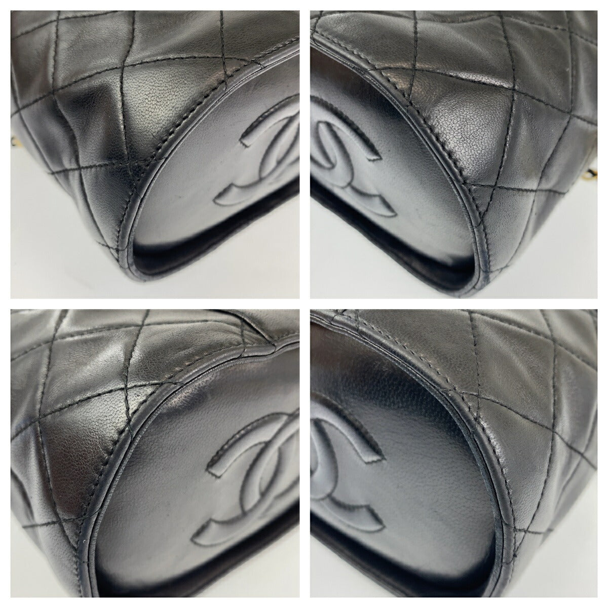 Chanel Coco Mark Lambskin Shoulder Bag