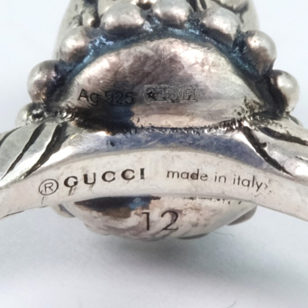 GUCCI Ring Silver Silver ANGER FOREST unisex(Unisex) 12