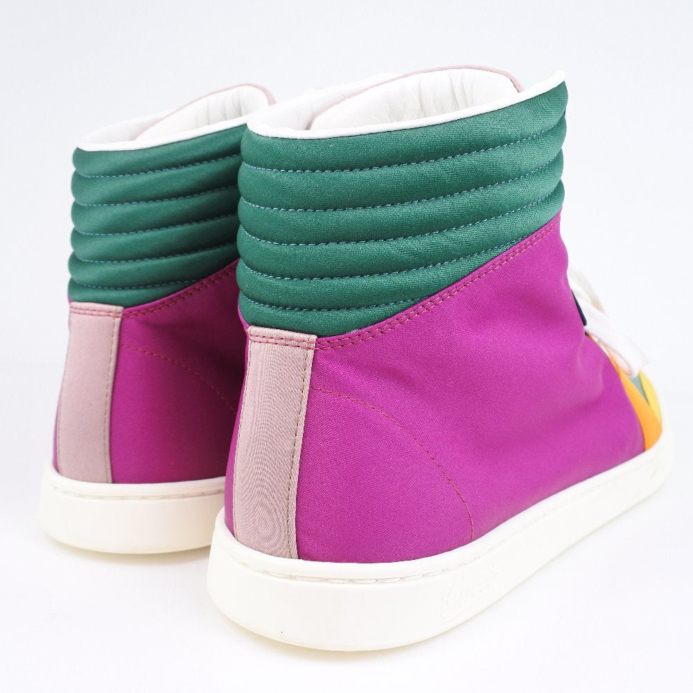 GUCCI sneakers 258195 Nylon multicolor High cut Women 381/2