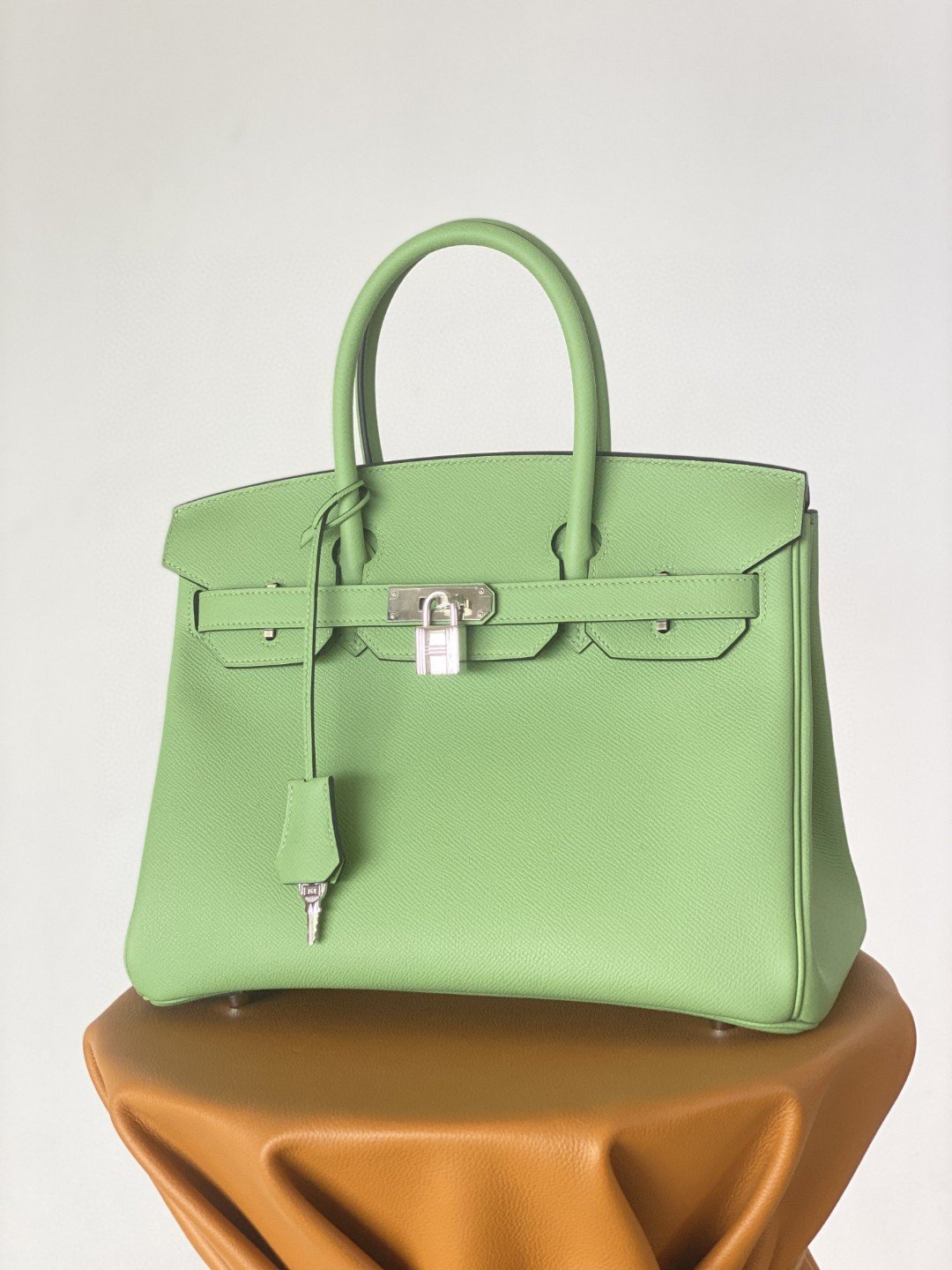 Top Quality Birkin Nata Swift Green For Women SiTop Qualityer Toned Hardware 10in/25cm