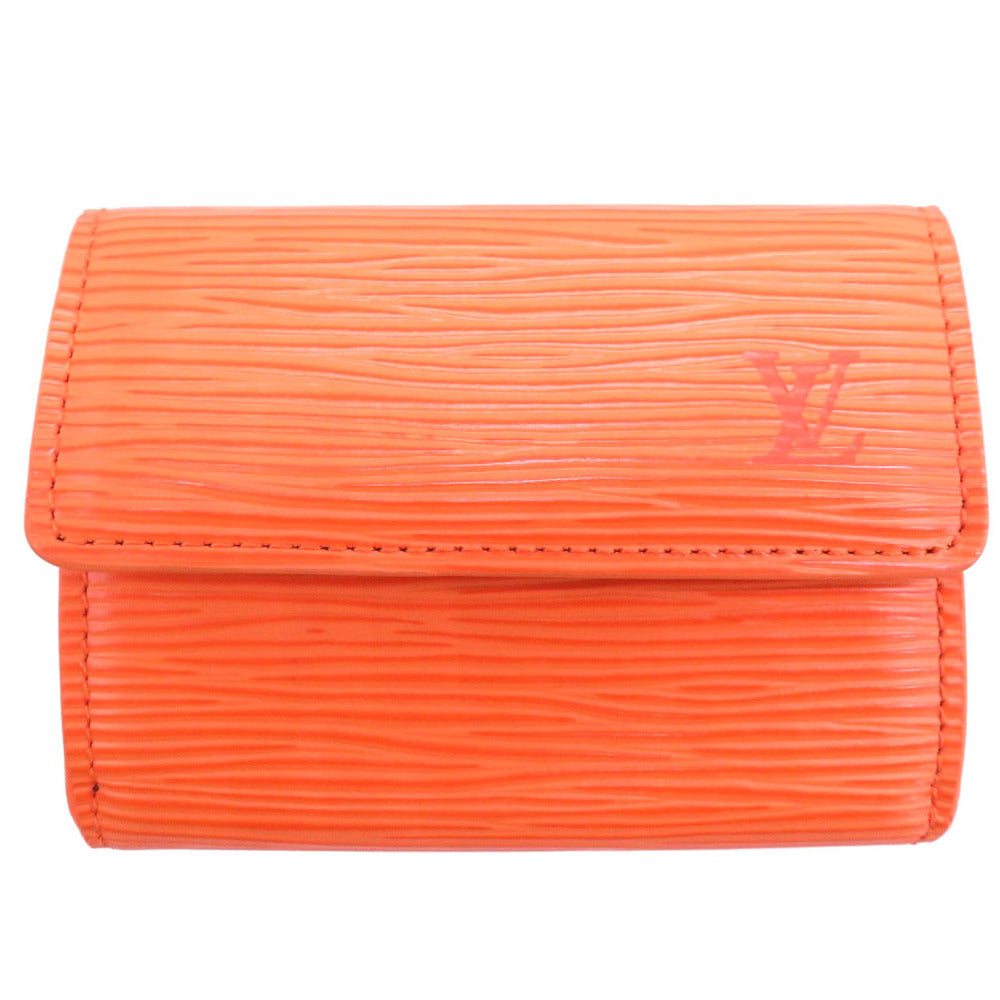 LOUIS VUITTON Coin case M6330H Epi Leather Mandarin Epi Ludlow Women d