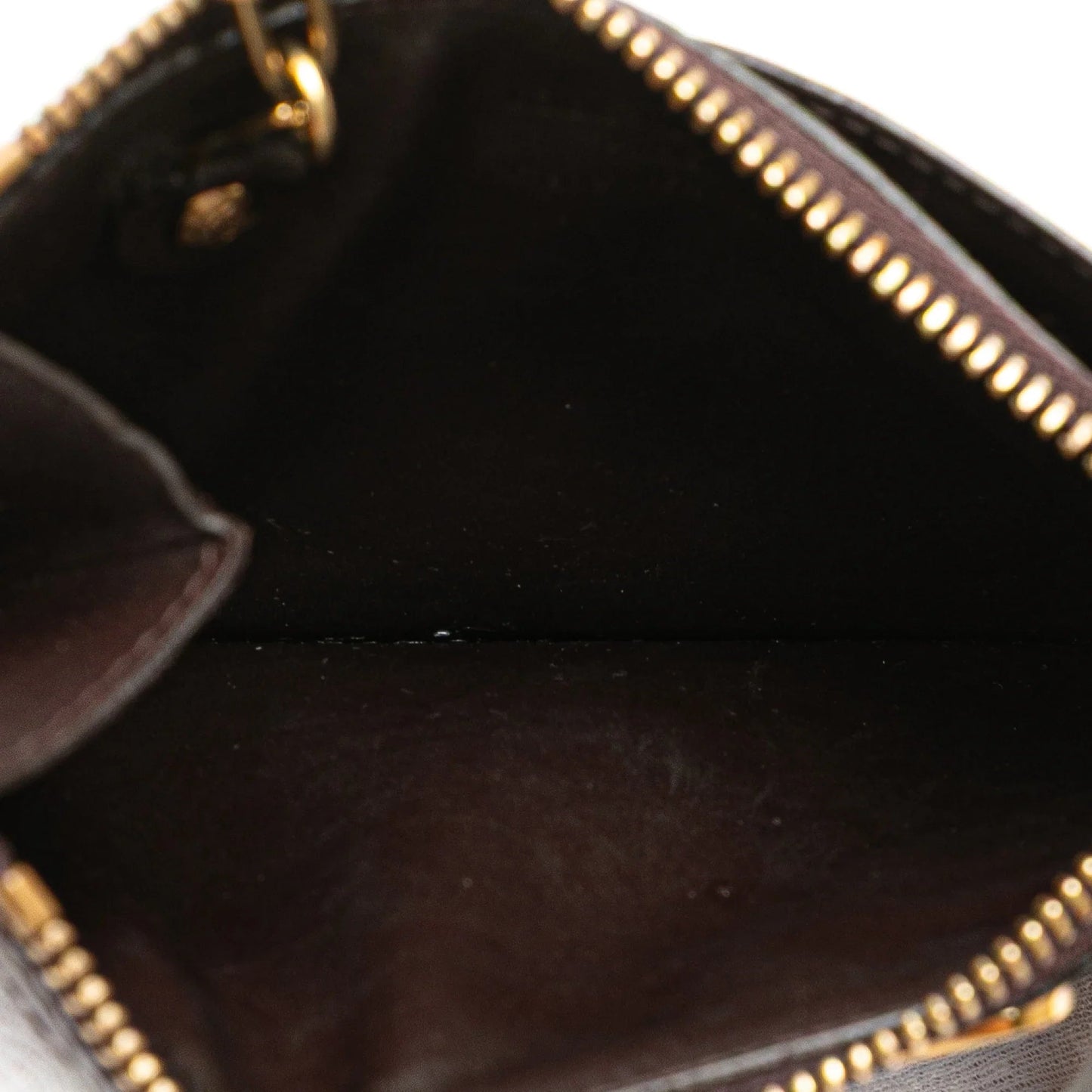 Purple Louis Vuitton Monogram Vernis Key Pouch
