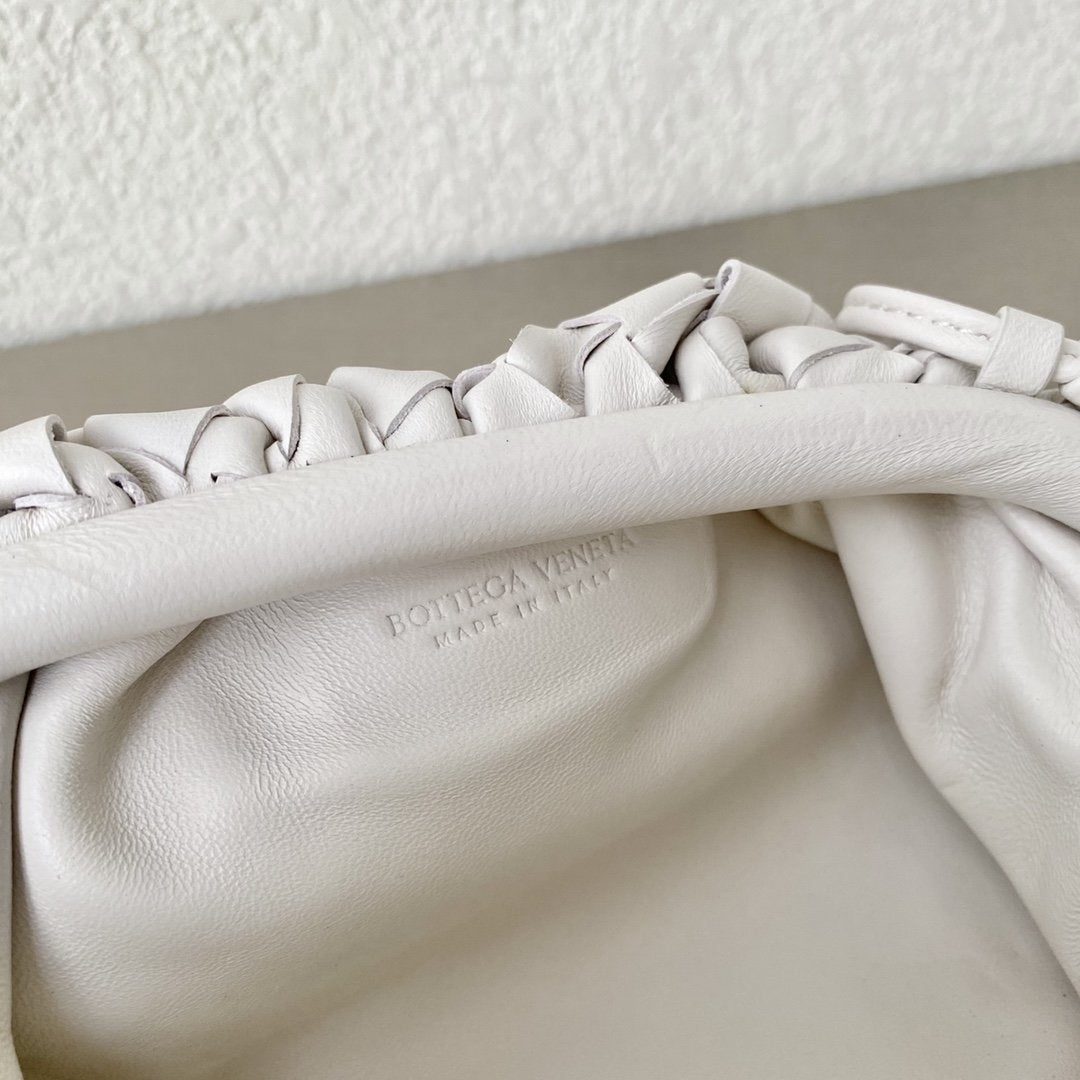 Top Quality Mini Pouch White, For Women, Bags 8.6in/22cm 585852VCPP19644
