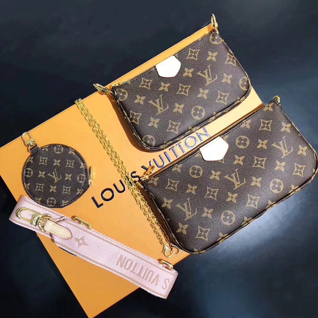 Top Quality Multi Pochette Accessoires Monogram Canvas For Women, Shoulder And Crossbody Bags 24cm Top Quality M44840