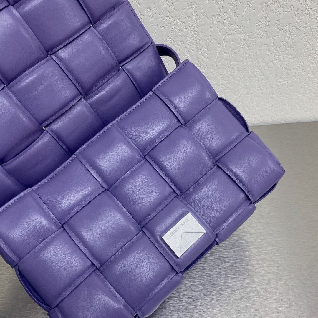 Top Quality Padded Cassette Violet, For Women, Women’s Bags 10.2in/26cm