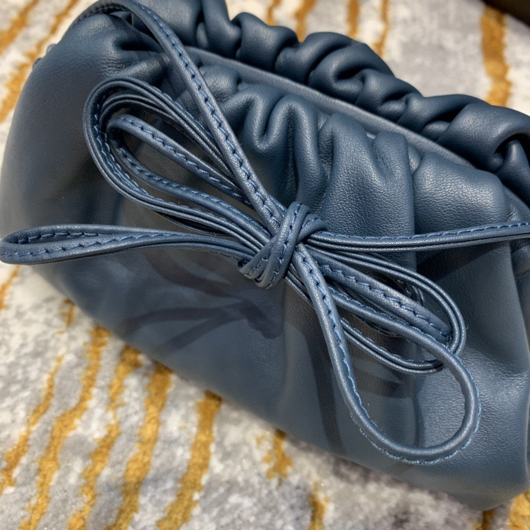 Top Quality Mini Pouch For Women 8.6in/22cm In Blue