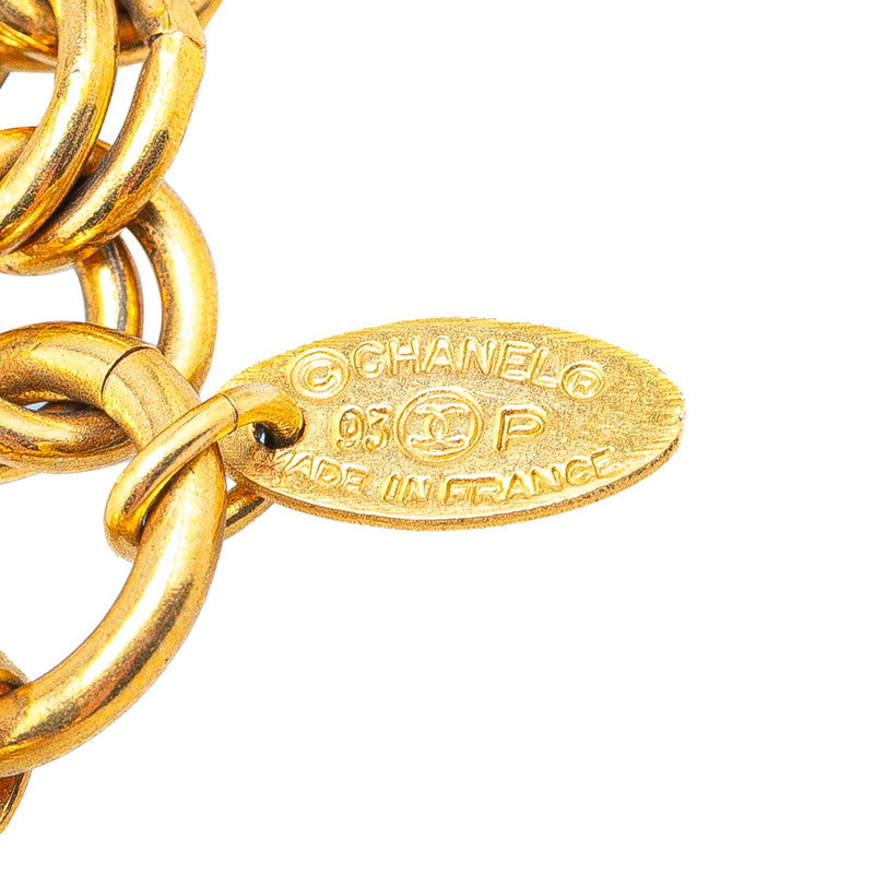 Chanel Coco Mark Mirror Pendant Necklace