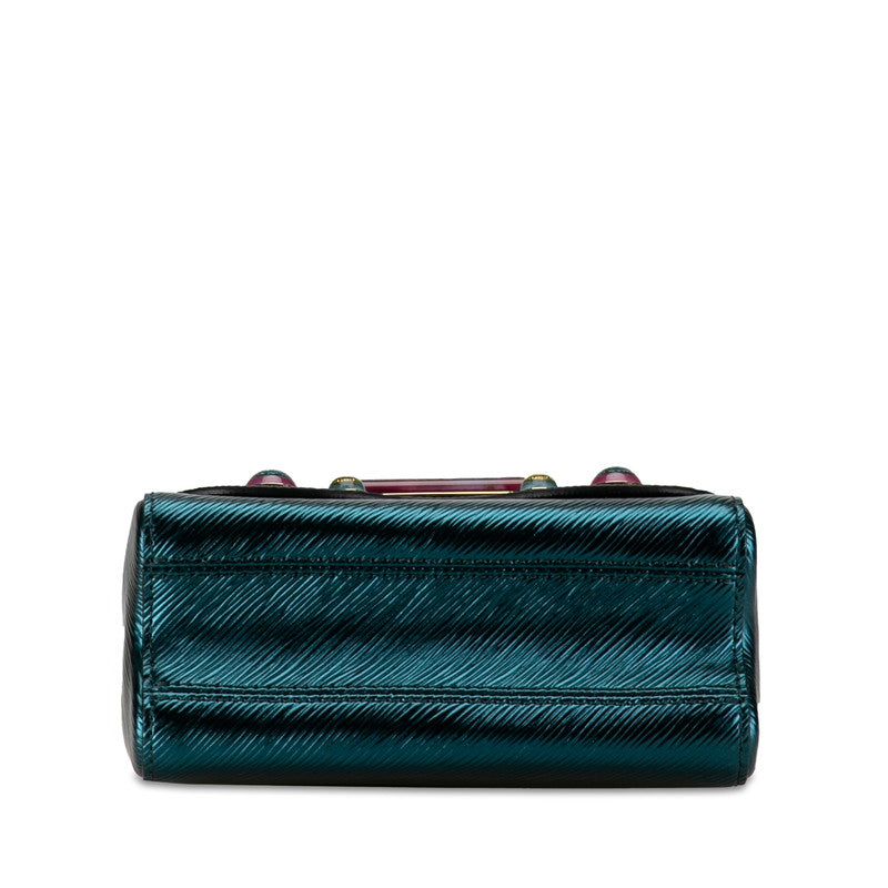 Louis Vuitton Epi Twist PM Stands Chain Shoulder Bag M53092 Green Multicolor Leather Louis Vuitton