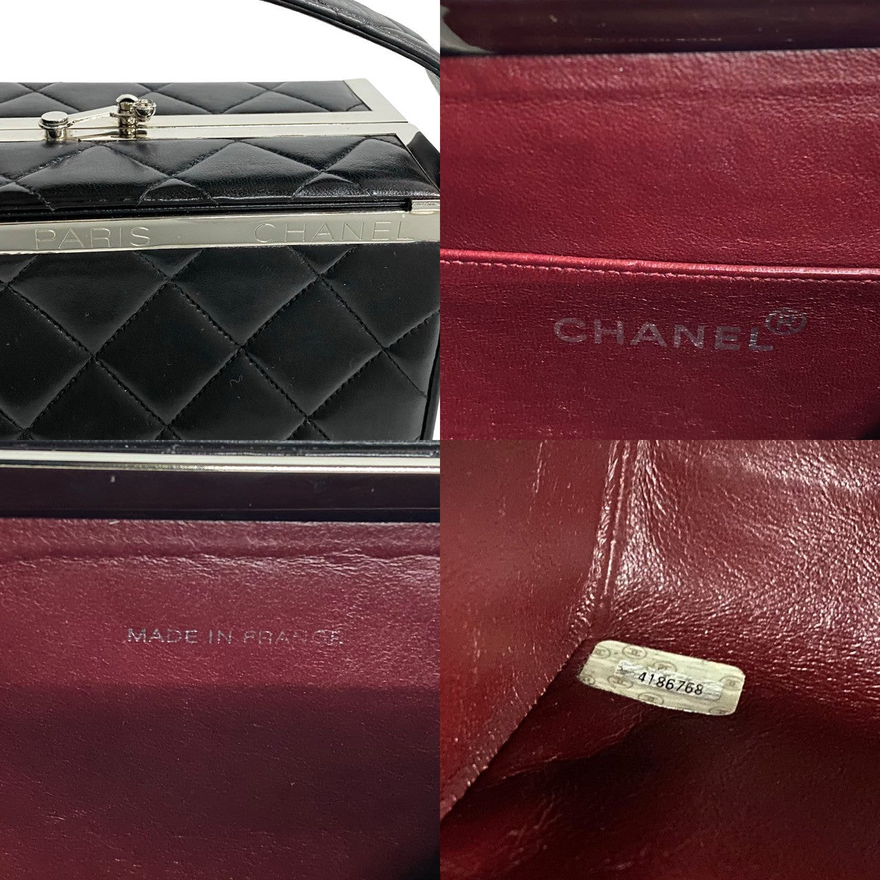 Chanel Vanity Bag Lambskin Handbag