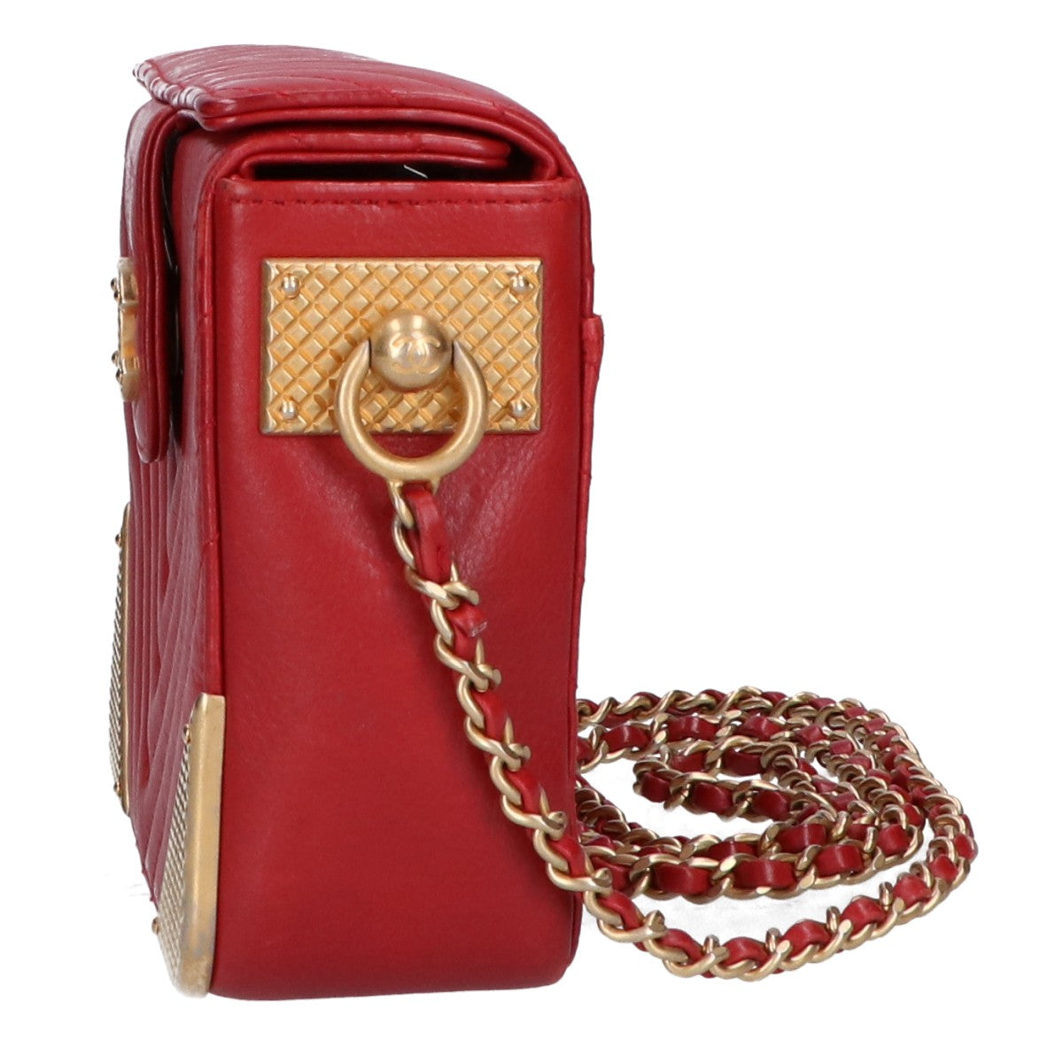 Chanel Rock the Corner Lambskin Shoulder Bag