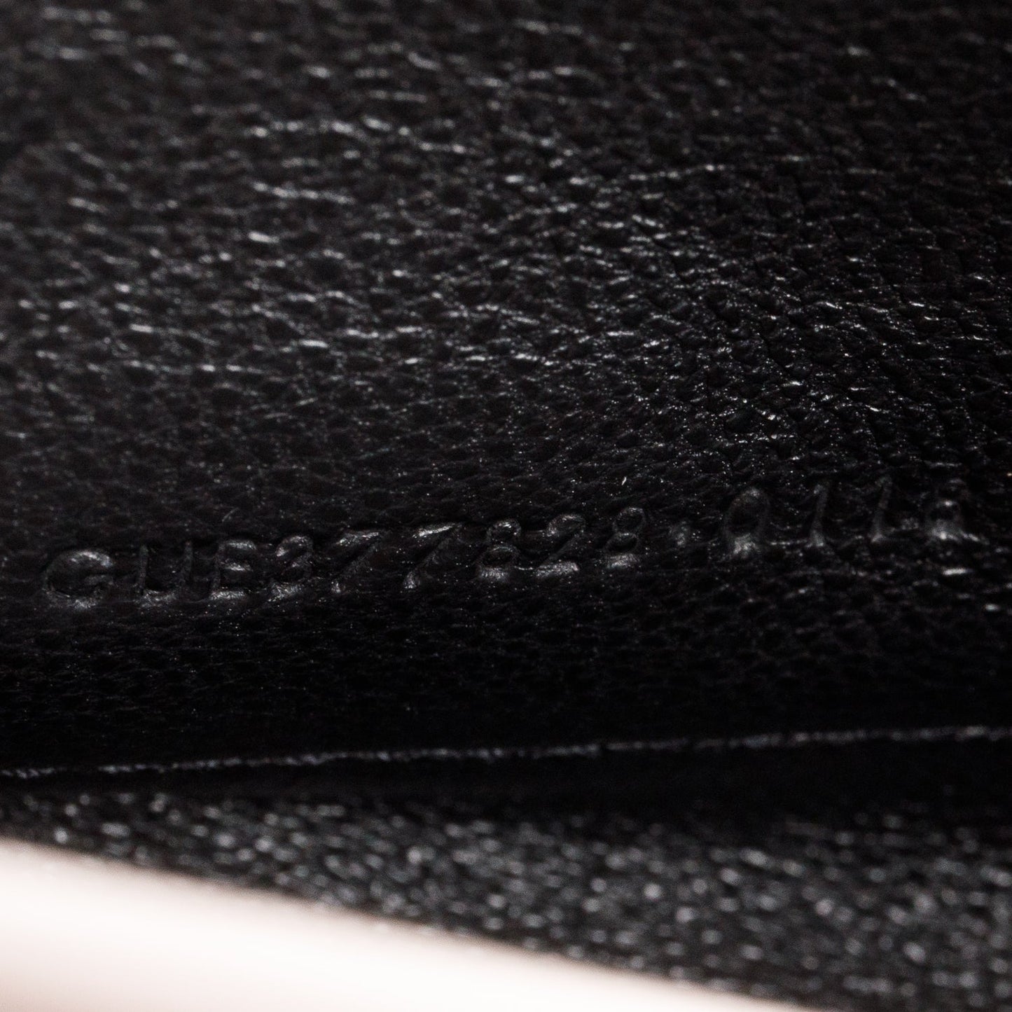 Saint Laurent Neutral Grain De Poudre Leather Classic Cassandre Envelope Chain Wallet