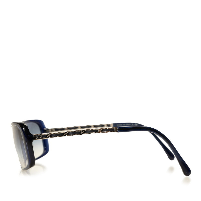 Chanel Cocomark un Glasses Blue Silver Lady Chanel