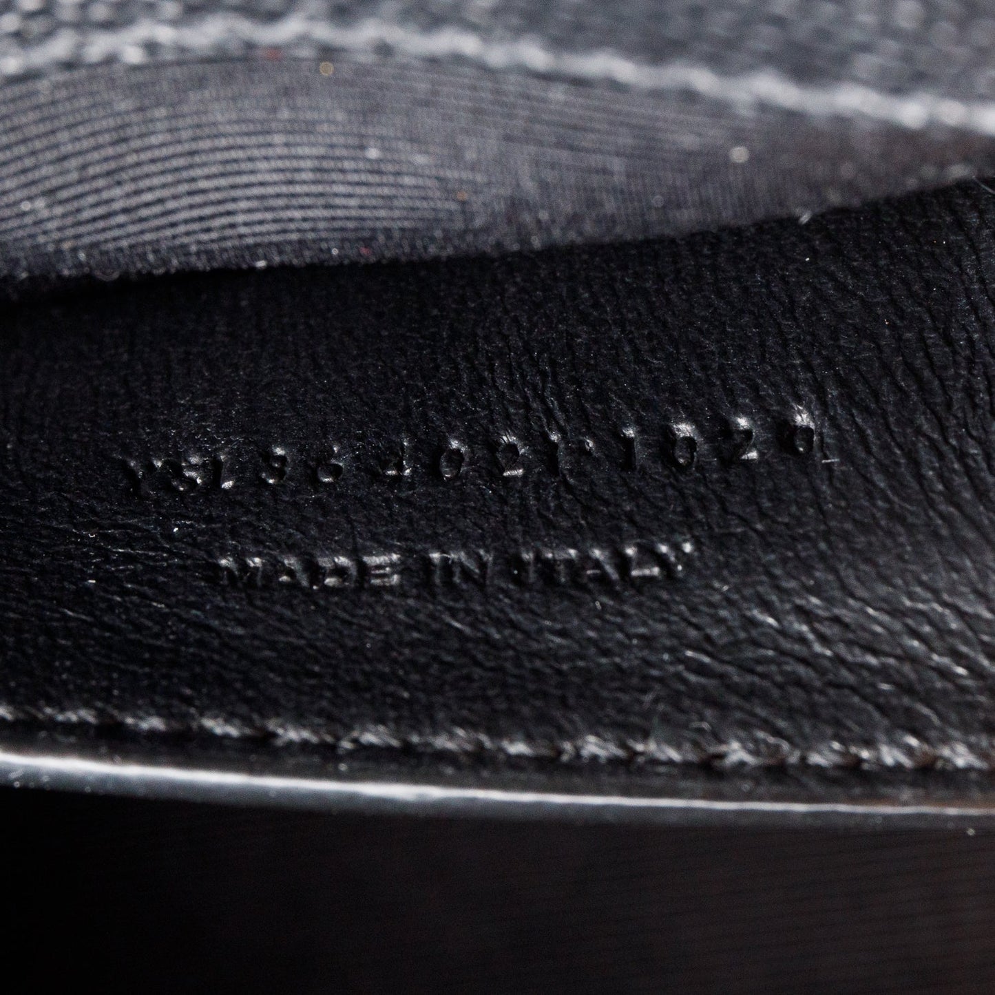 Saint Laurent 2020 So Black Grain De Poudre Leather Medium Kate Bag