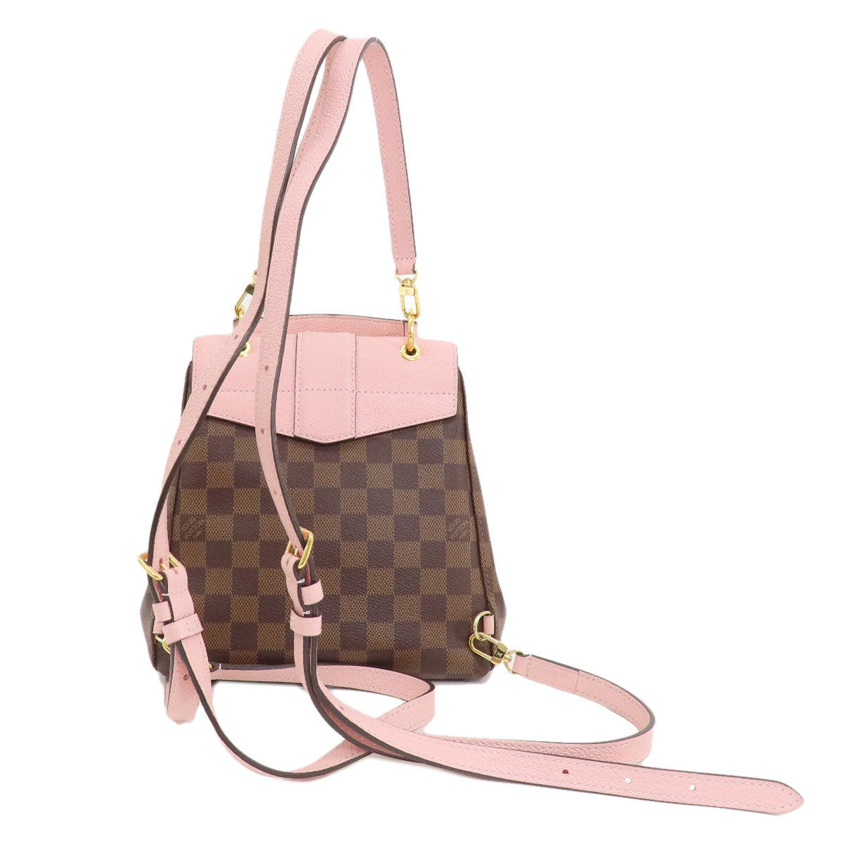 LOUIS VUITTON Backpack N42262 Damier canvas Brown Clapton Damier Ebene Women d