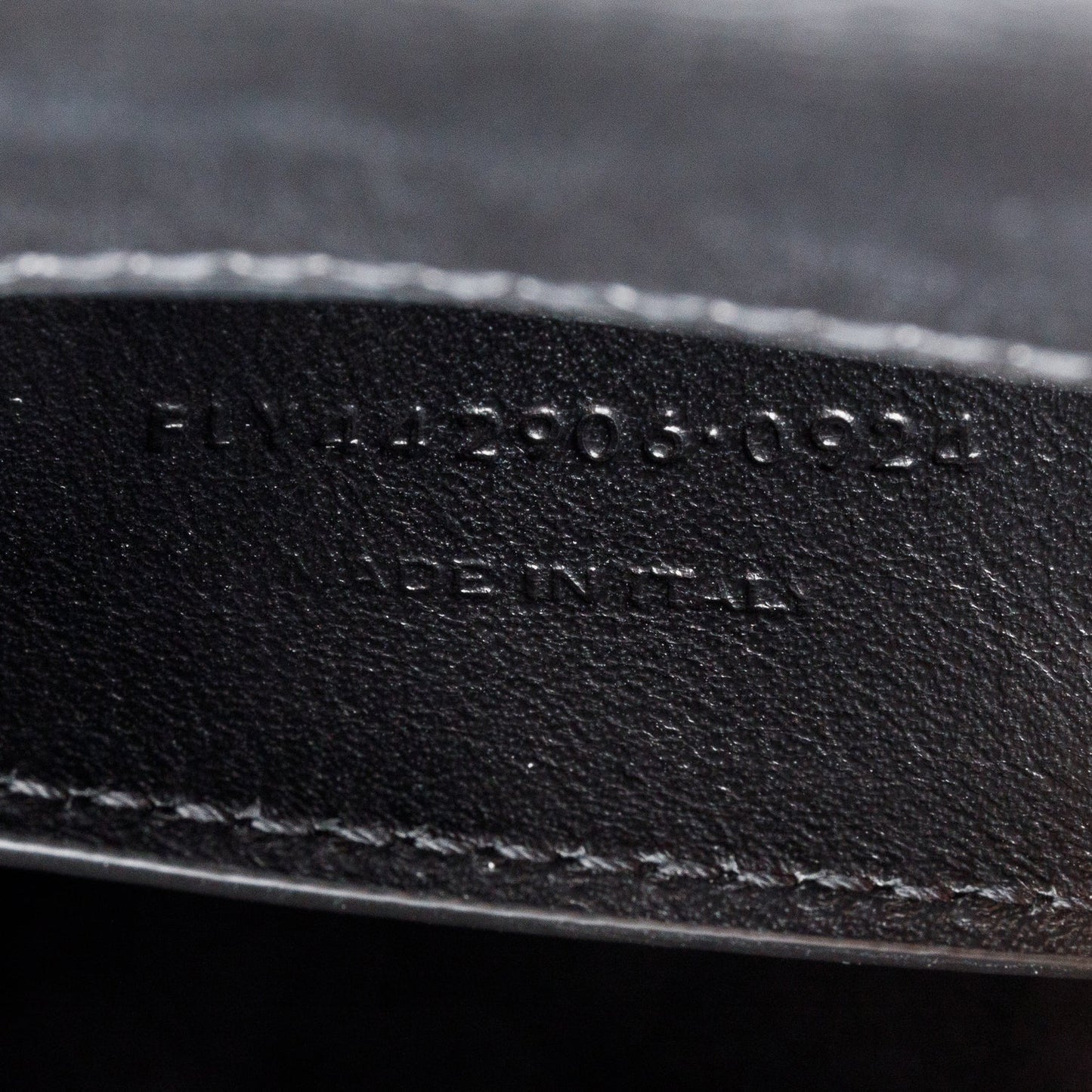 Saint Laurent 2024 Black Calfskin Leather Medium Sunset Shoulder Bag