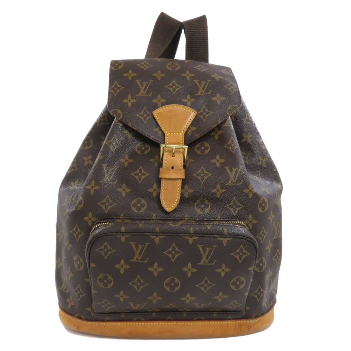 LOUIS VUITTON Backpack M51135 Monogram canvas Brown MontsourisGM Women d