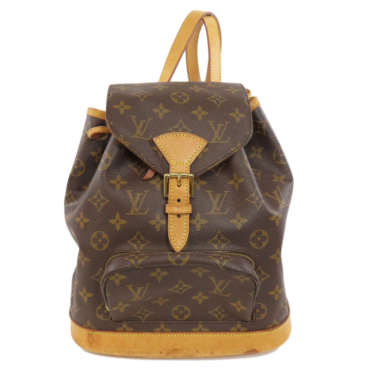 LOUIS VUITTON Backpack M51136 Monogram canvas Brown MontsourisMedium Women d