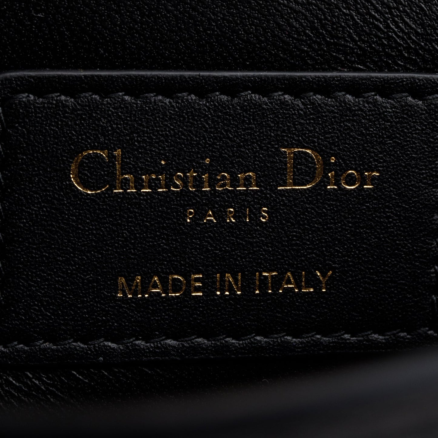 Christian Dior 2022 Black Calfskin 30 Montaigne East-West Chain Bag