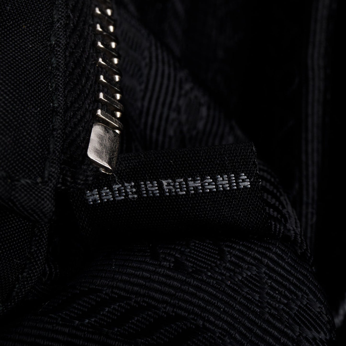 Prada Black Tessuto Nylon Diaper Bag