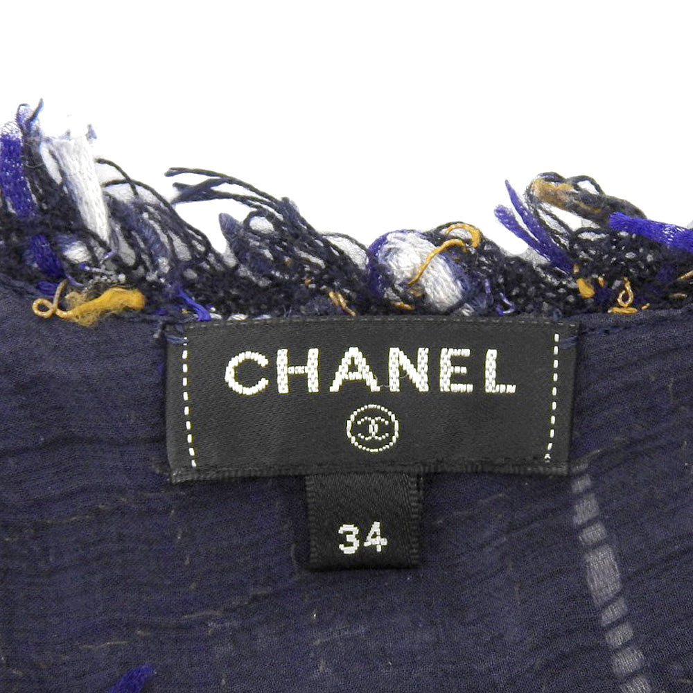 Chanel Tweed Sleeveless Top