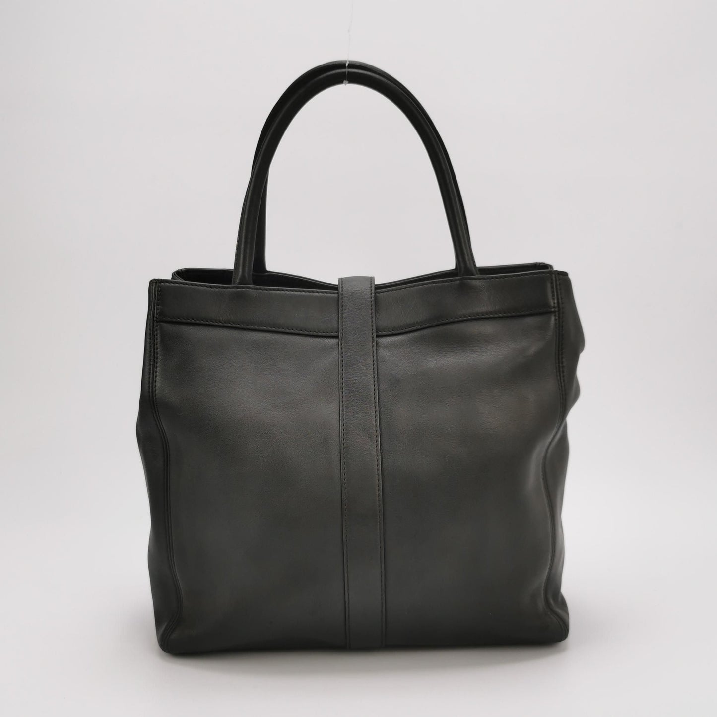 Chanel Calfskin Solid Double C Buckle Handbag 250429781171963