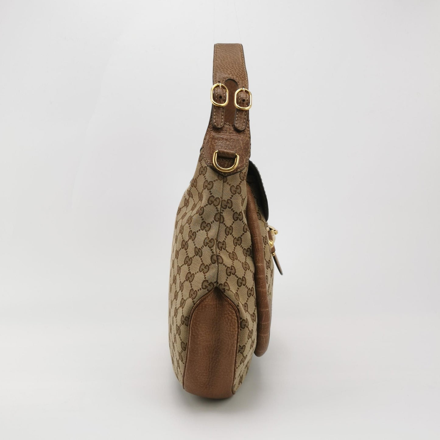 Gucci GG Canvas Flap Shoulder Bag