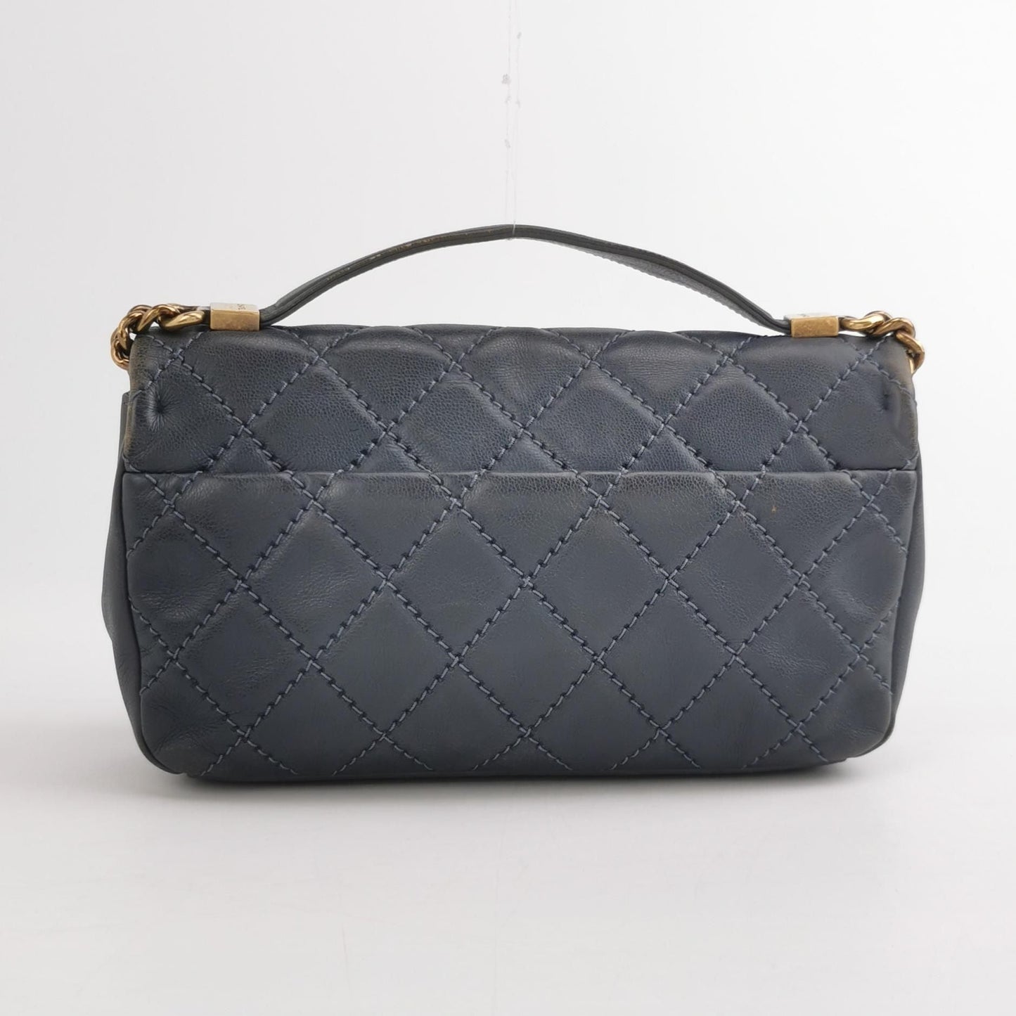 Chanel Flap Bag Leather Solid Quilted Classic Double C Buckle Crossbody Shoulder Bag 250118781030346