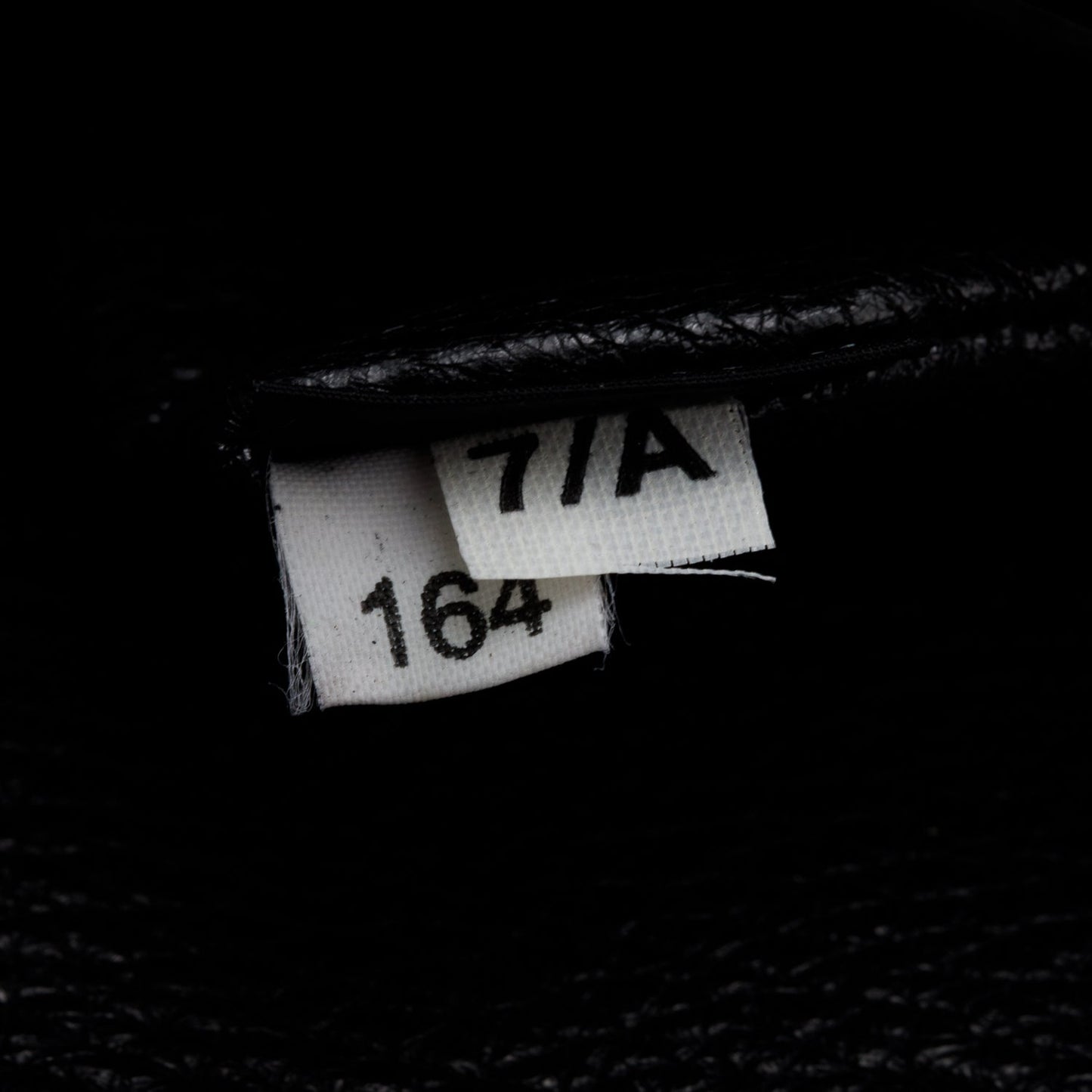 Prada Black Vitello Daino Document Clutch
