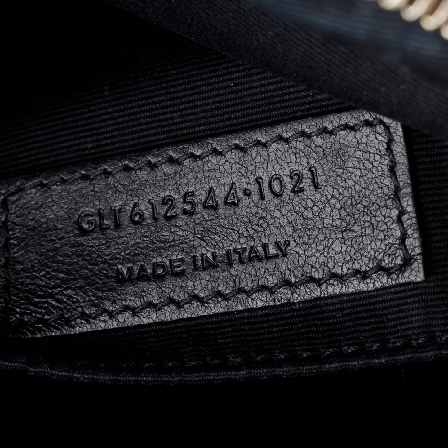 Saint Laurent 2021 Black Calfskin Matelasse Monogram Lou Camera Bag