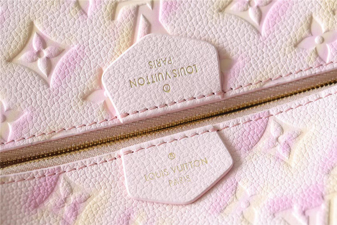 Top Quality Multi Pochette Accessoires Monogram Empreinte Pink For Women, Womens Handbags 9.4in/24cm Top Quality M46093